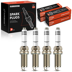 A-Premium front packaging showing four spark plugs and benefits