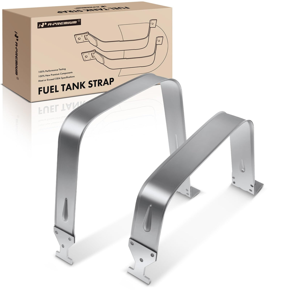 A-Premium front view of strap pair showing fitment and durability benefit