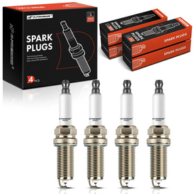 A-Premium front packaging showing four spark plugs and model compatibility benefits