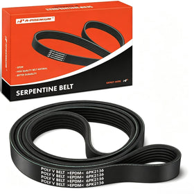 A-Premium front packaging showing belt and warranty, highlights confident replacement