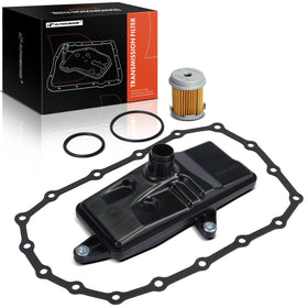 A-Premium front view of full transmission filter kit showing all included parts benefits fitment