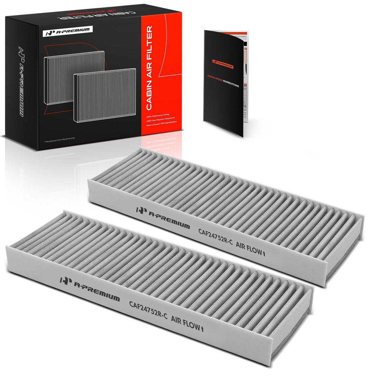 A-Premium front packaging showing filter and box, highlights correct fit