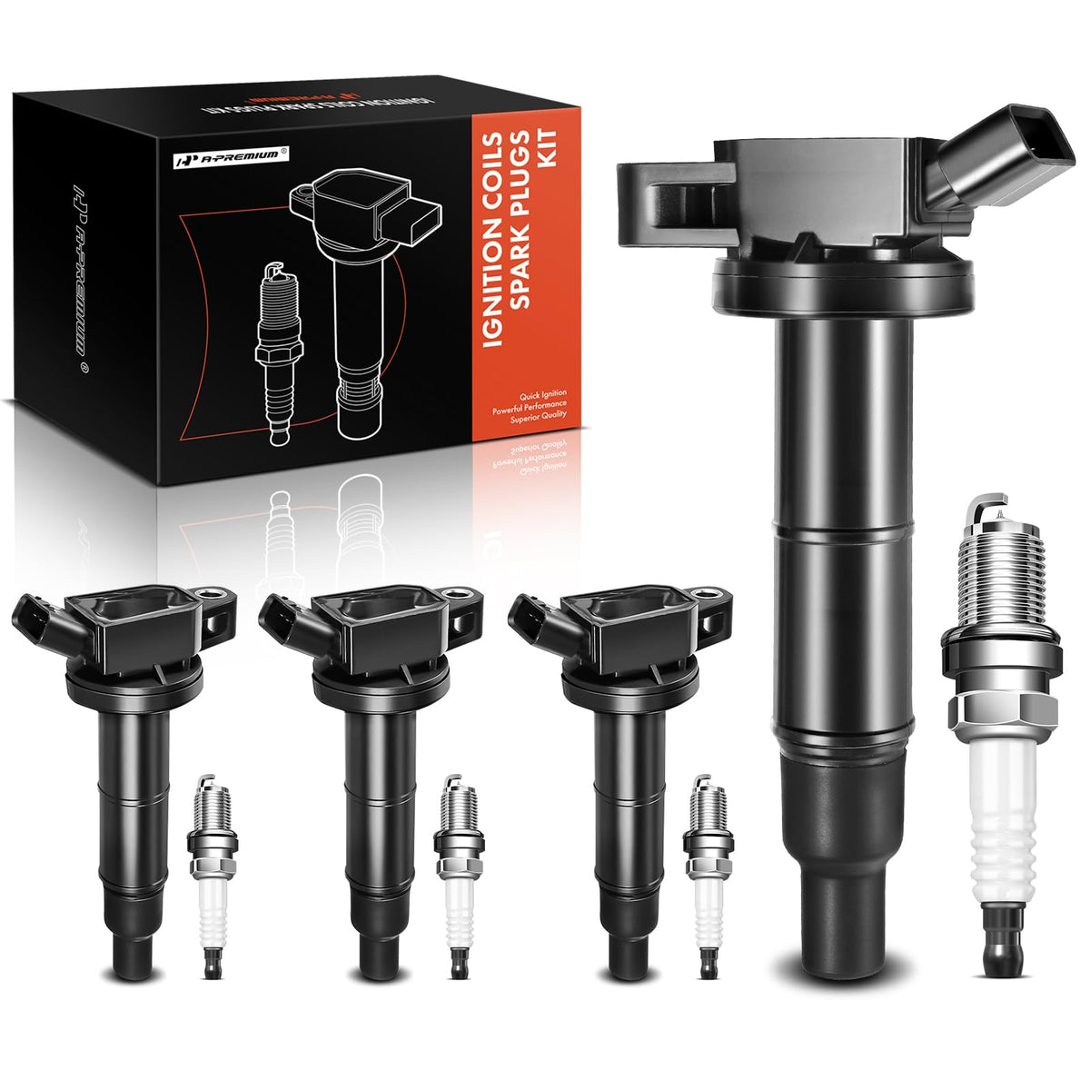 A-Premium front packaging showing the full kit and clear compatibility info for quick purchase benefit