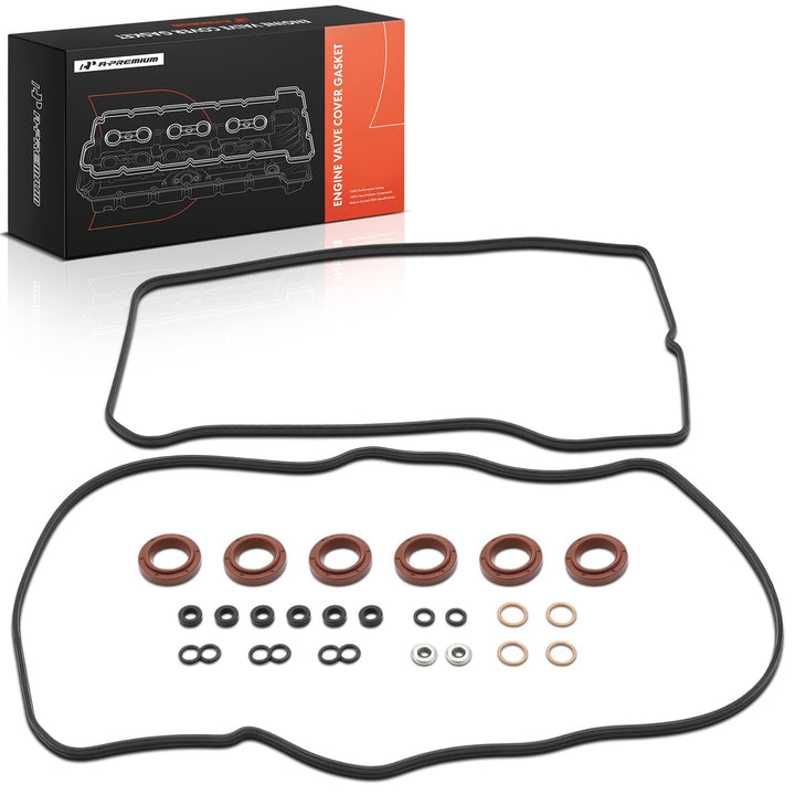 A-Premium front packaging showing complete gasket kit and clear contents benefit
