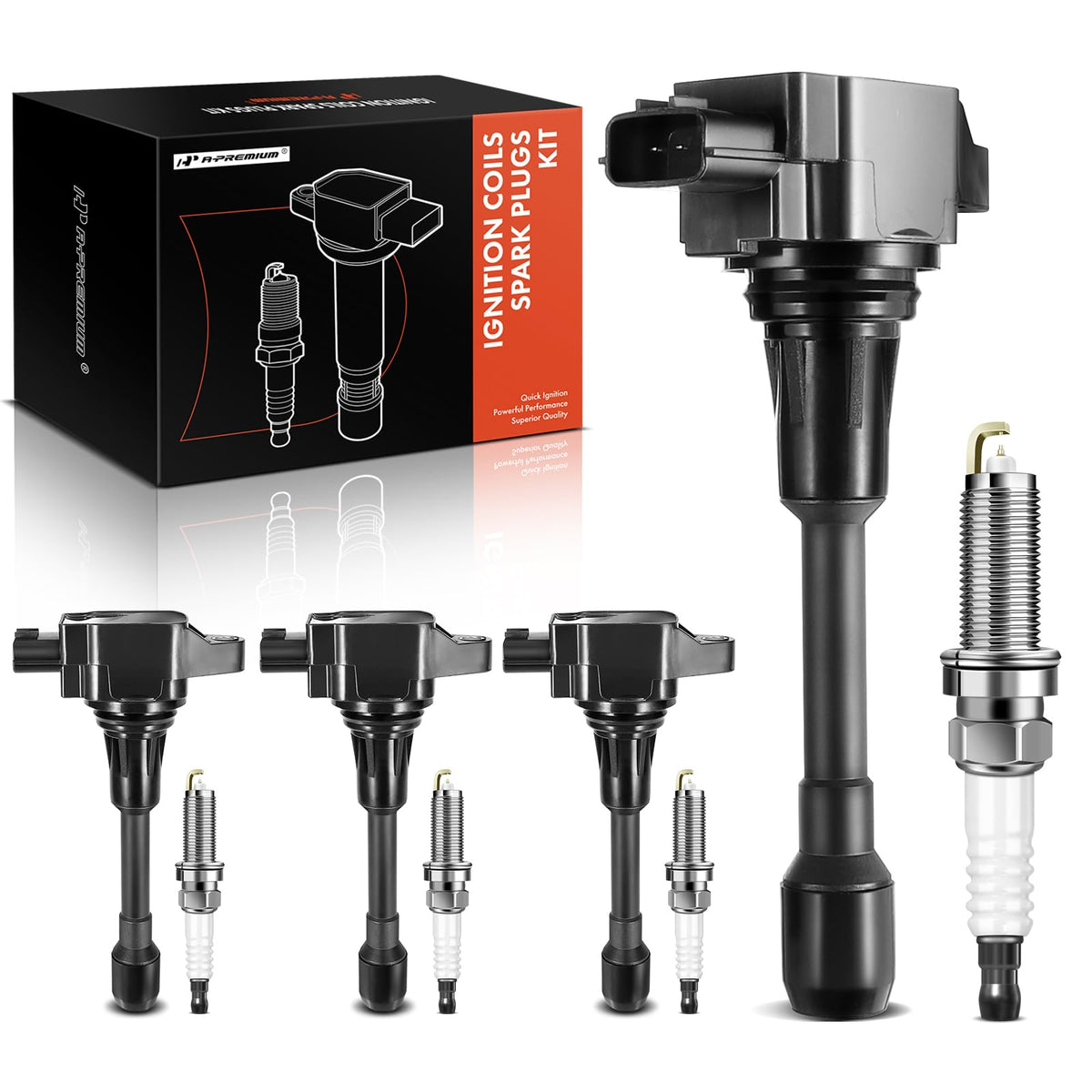 A-Premium front packaging showing kit contents and compatibility benefits
