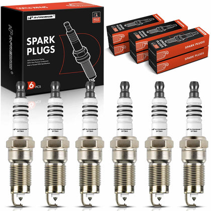 A-Premium front packaging showing six-plug pack and fitment details, reliable replacement