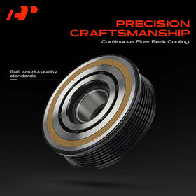 A-Premium front plate component ensuring correct clutch alignment