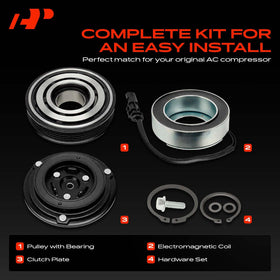 A-Premium front plate detail highlighting fitment surfaces and bolt holes to simplify installation