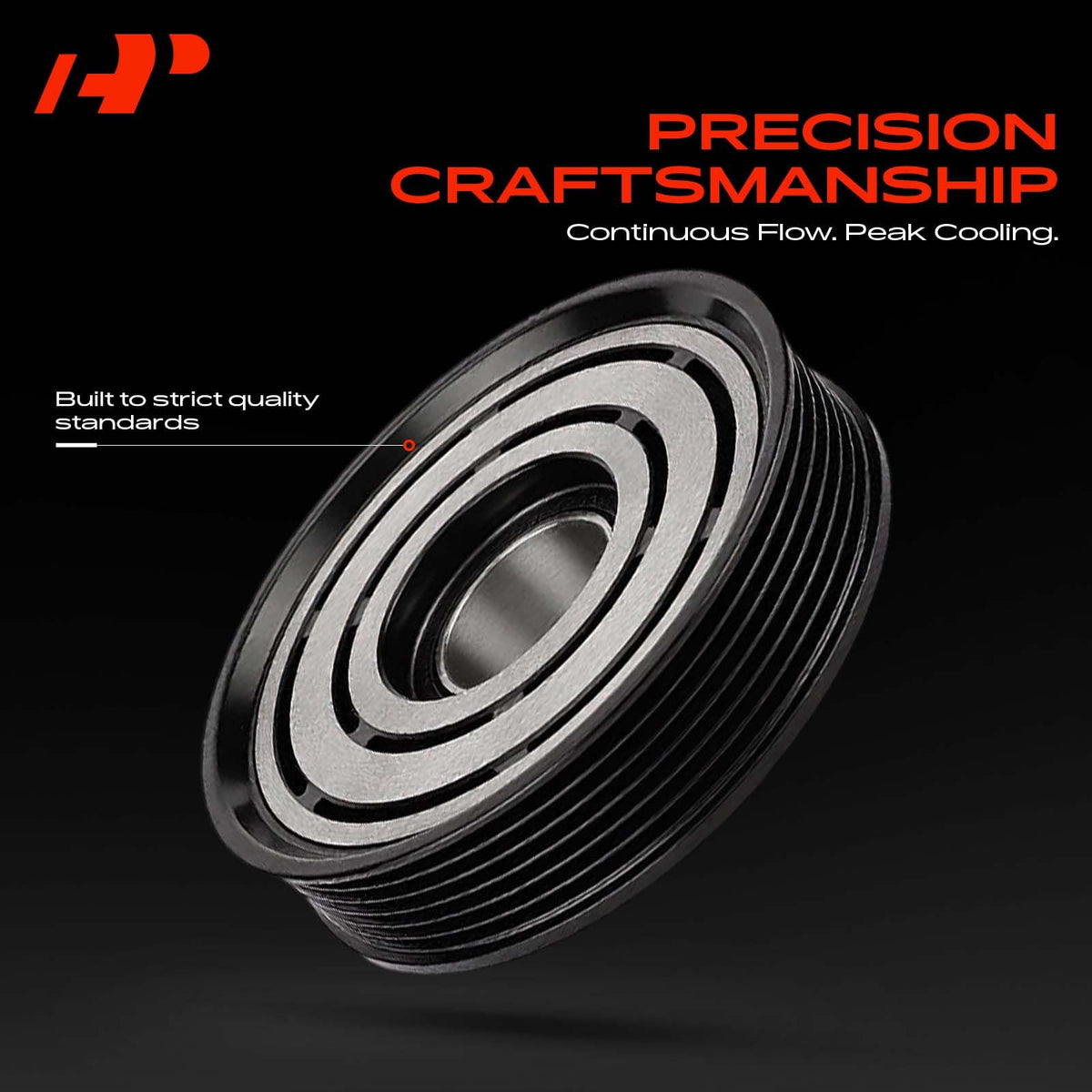 A-Premium front plate view demonstrating correct mating surface and durability