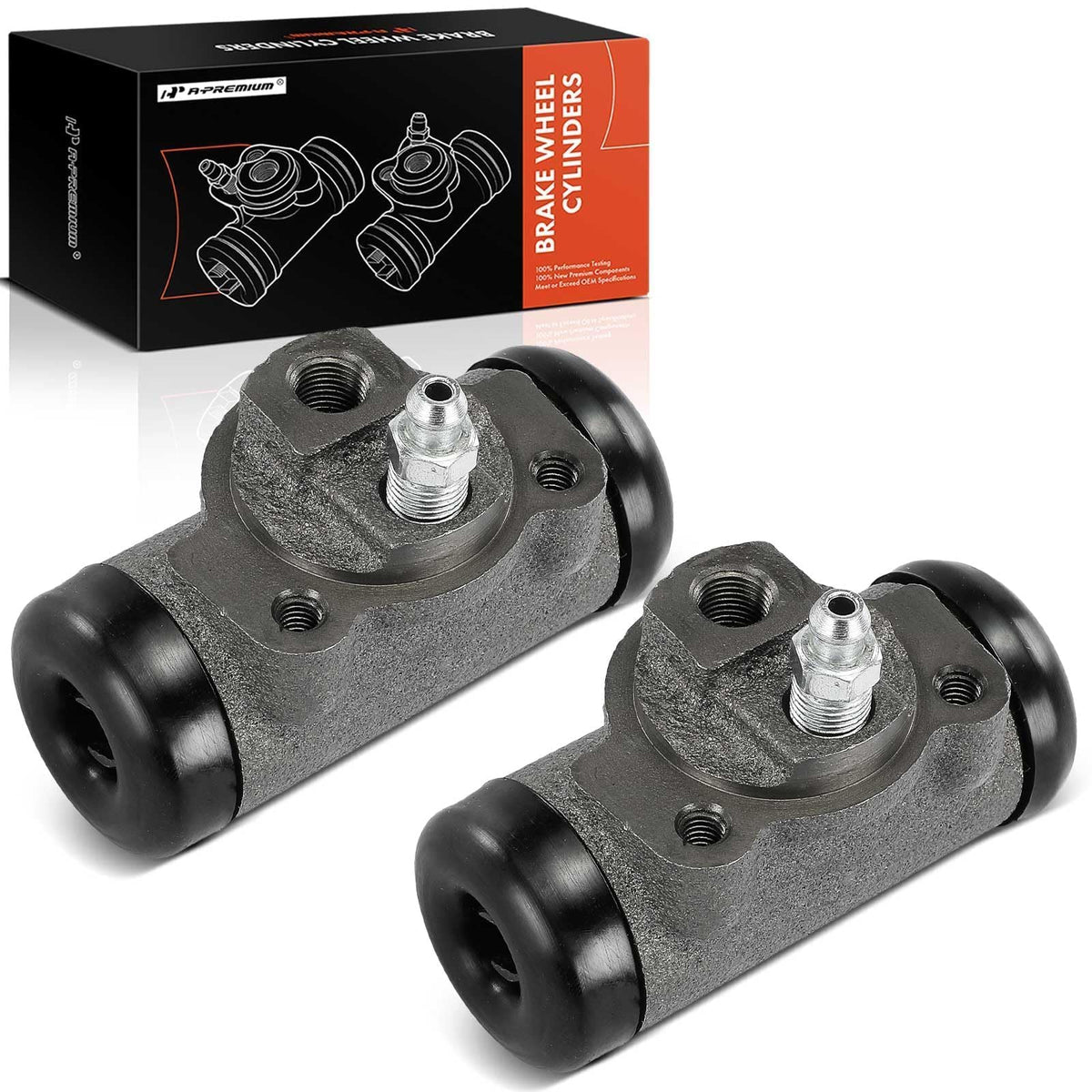 A-Premium front profile wheel cylinder showing precise fit and durability