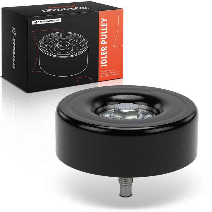 A-Premium front pulley view showing correct fitment benefit