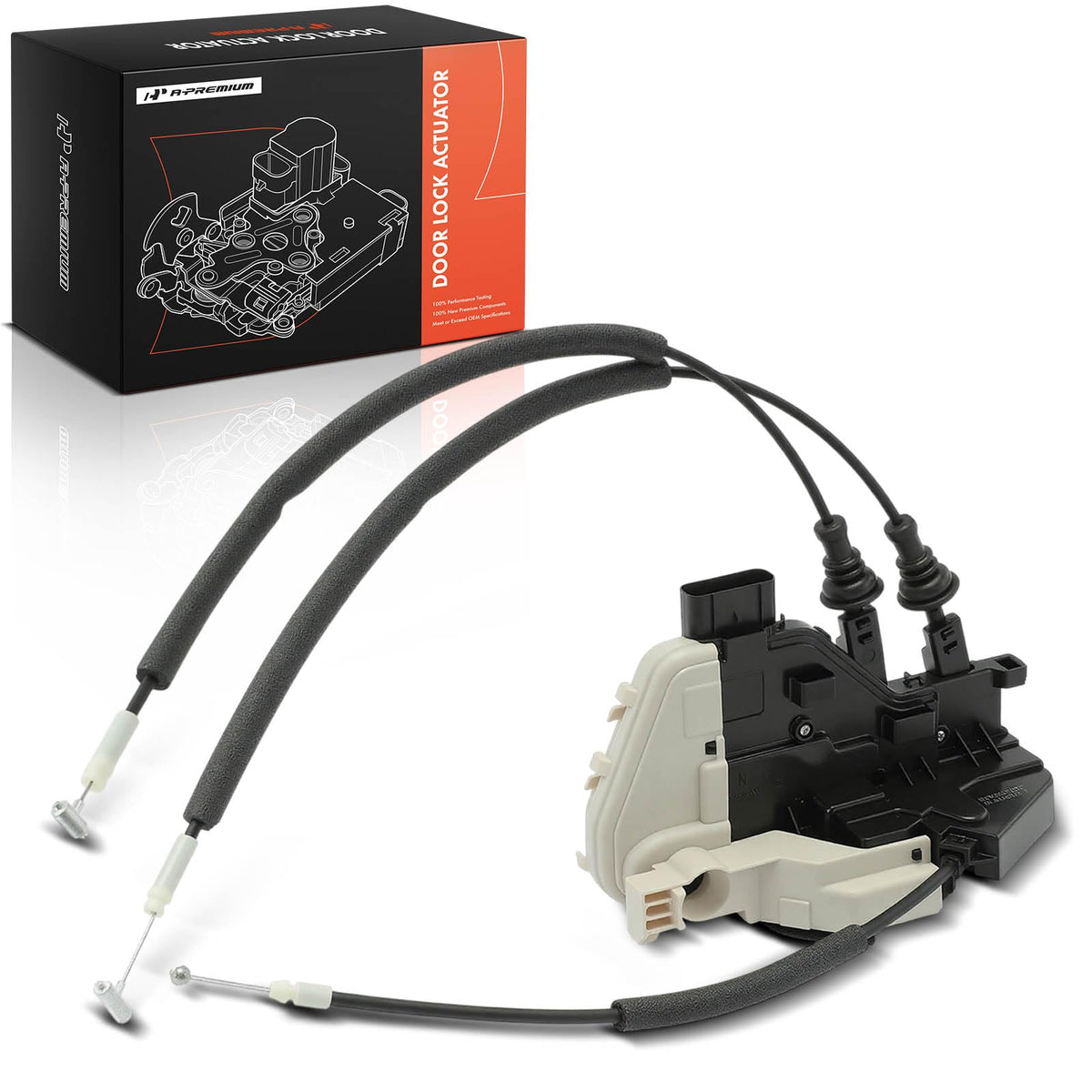 A-Premium front right actuator front view showing fit and durability