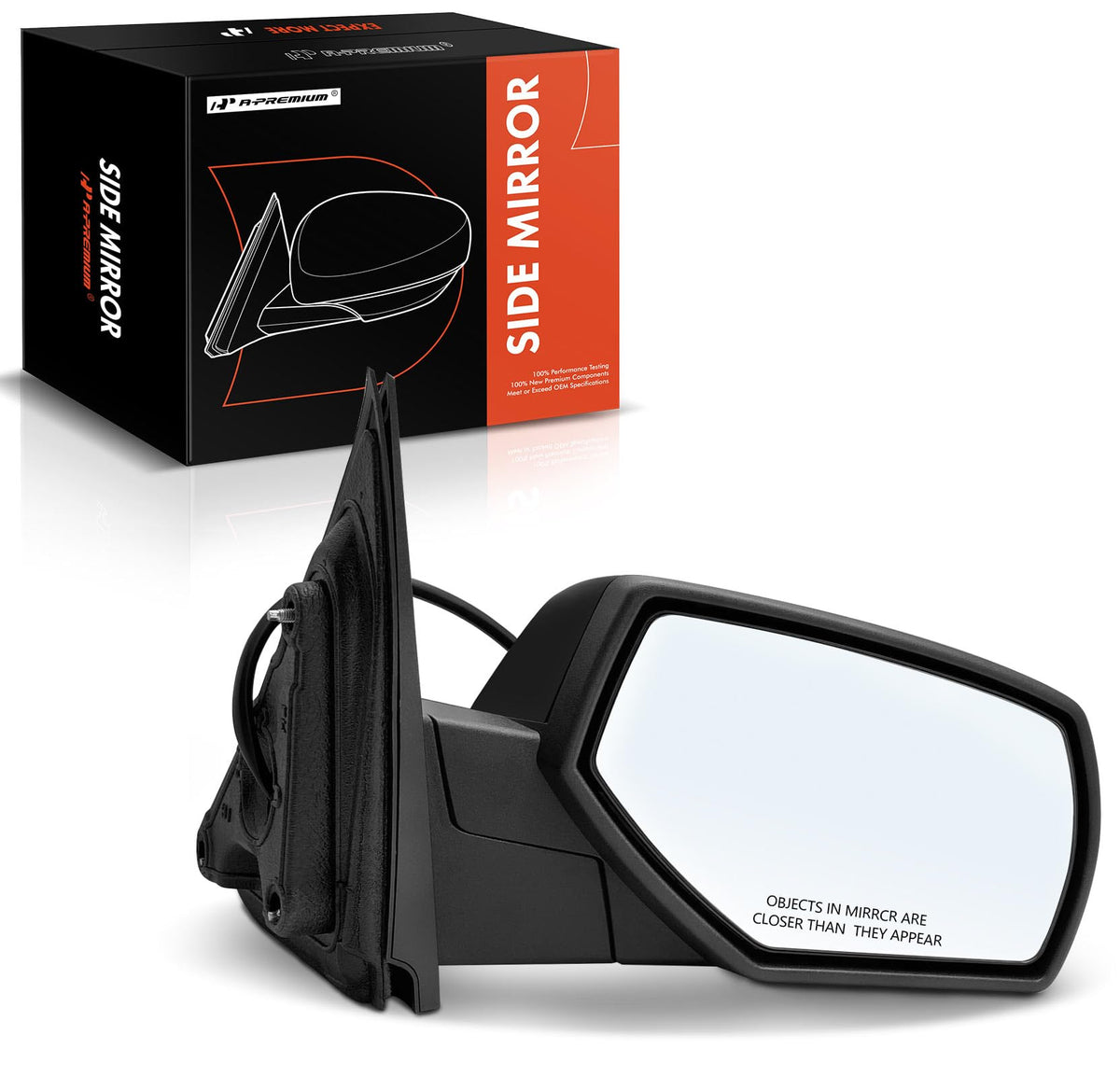 A-Premium front right mirror assembly showing fitment benefit