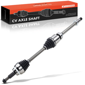 A-Premium front-right axle assembly front view showing robust construction and fit