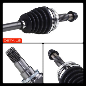 A-Premium garage scene with axle ready for installation to reduce repair time