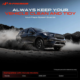 A-Premium front right flap on vehicle fender delivering debris protection