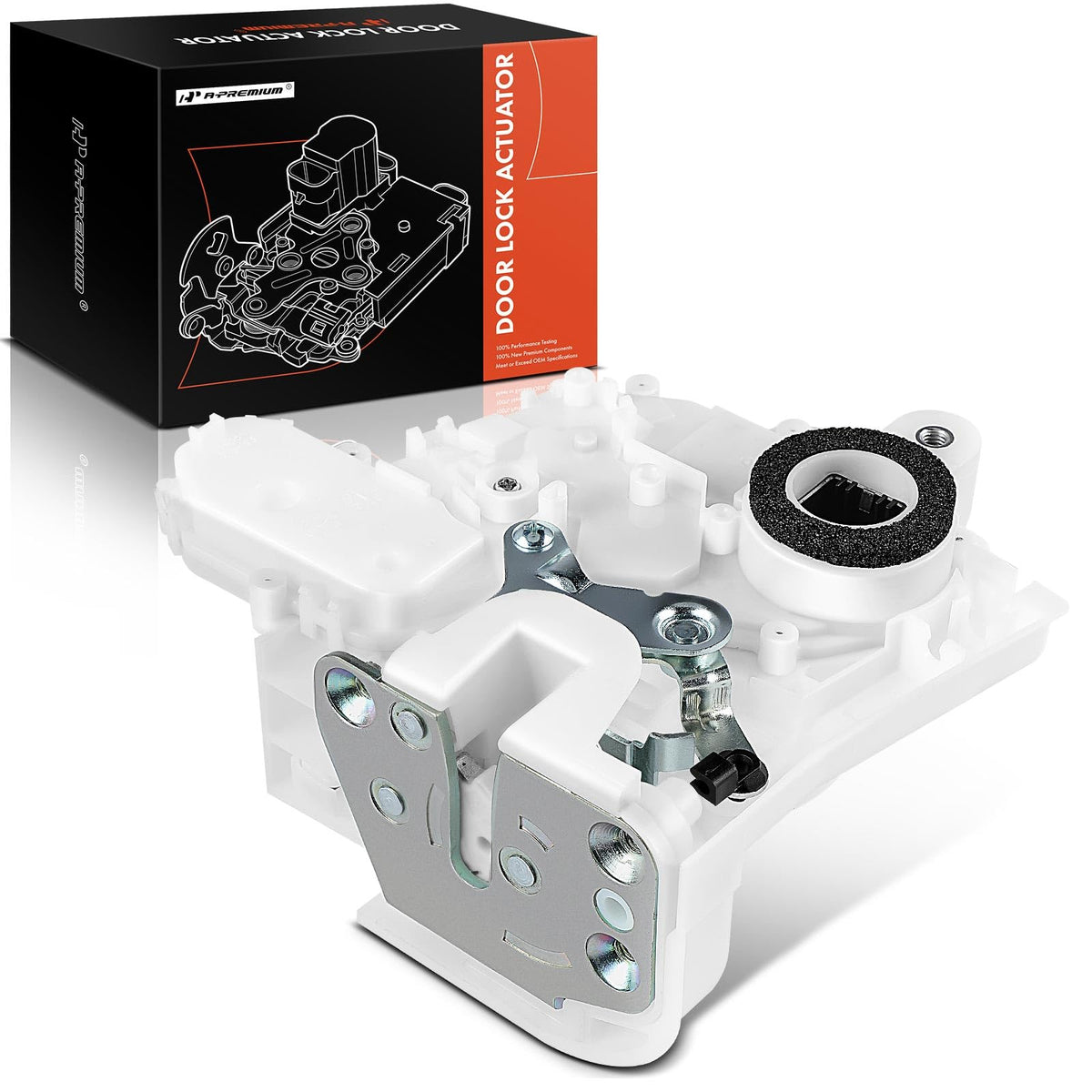 A-Premium front view of actuator showing shape and mounting, improves fit accuracy