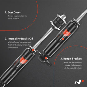 A-Premium shock installed on Dodge Ram suspension demonstrating fit