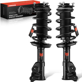 A-Premium front strut assembly front view showing fitment and benefit of direct replacement