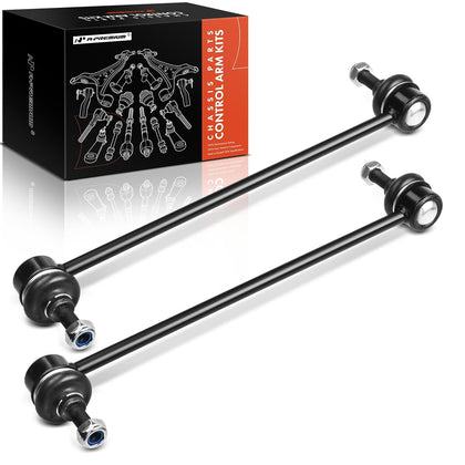 A-Premium front sway bar link showing front packaging and clear labeling benefit: easy identification