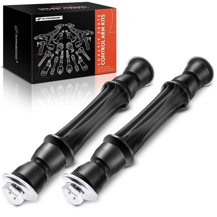 A-Premium front packaging showing both replacement sway bar links, clear fitment benefit