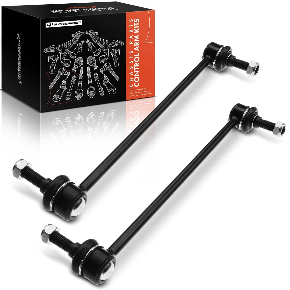 A-Premium front packaging showing parts and fitment benefits