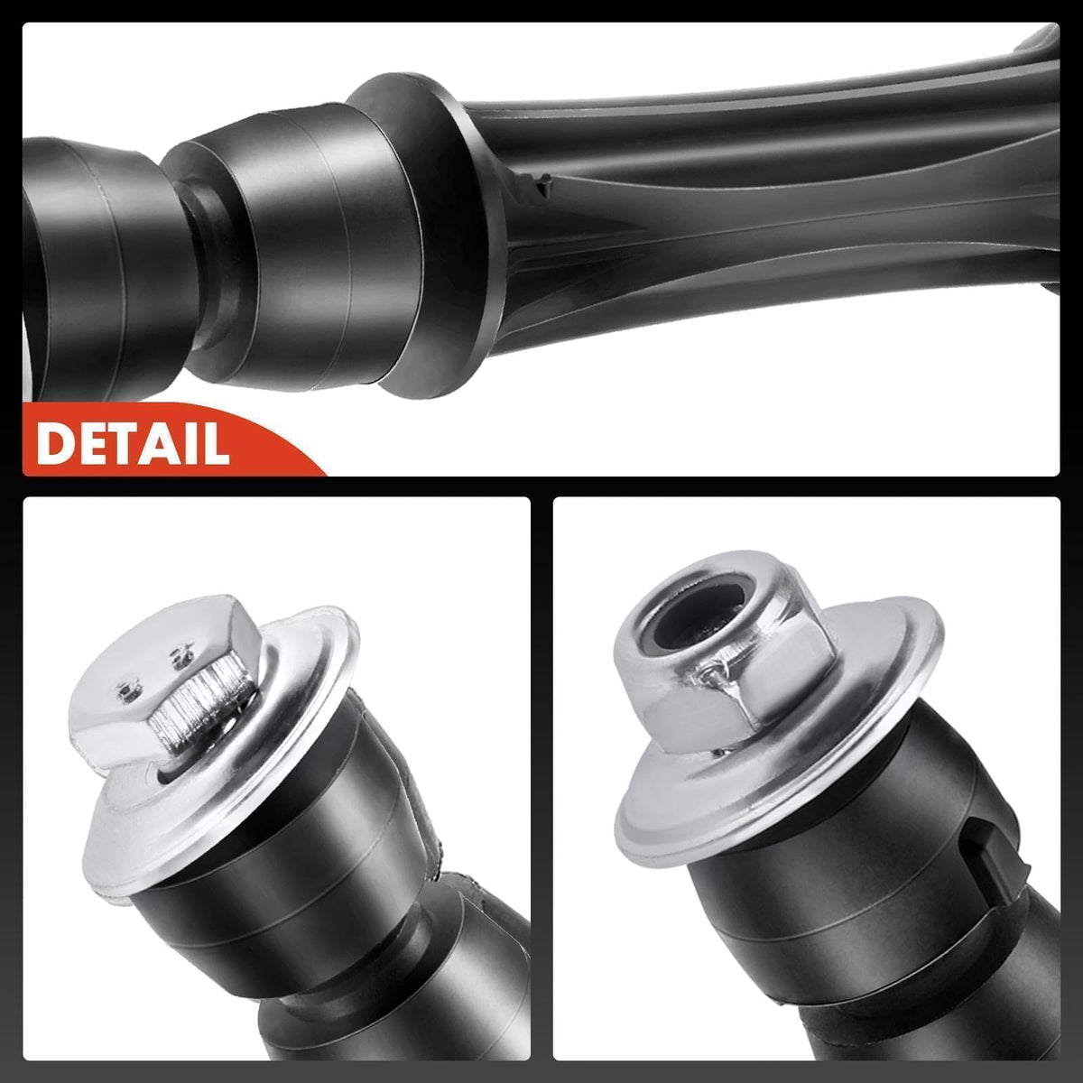A-Premium side-by-side old versus new link showing wear replacement benefit