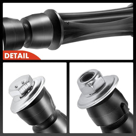 A-Premium side-by-side old versus new link showing wear replacement benefit