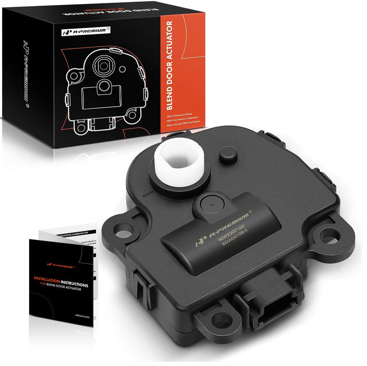 A-Premium actuator front view showing housing and mounting points for accurate fit