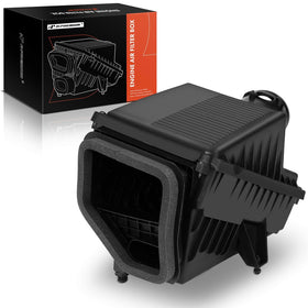 A-Premium front view of replacement air filter housing showing fit and protection