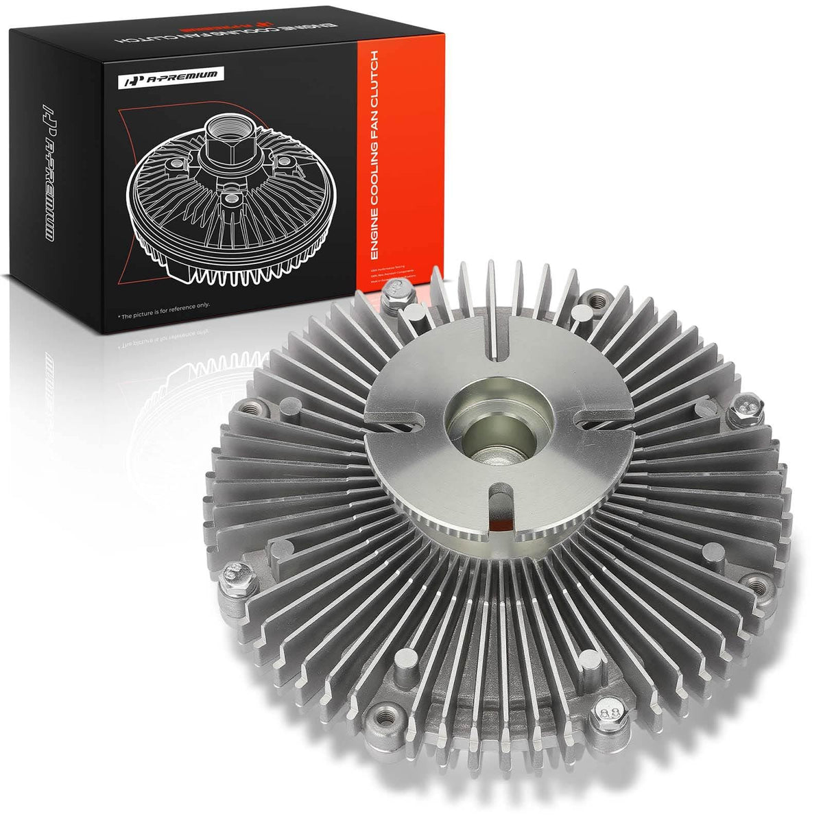 A-Premium front view of assembled fan clutch showing fitment and reliable performance
