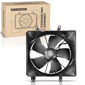 A-Premium front view of fan assembly showing full fit and alignment benefit