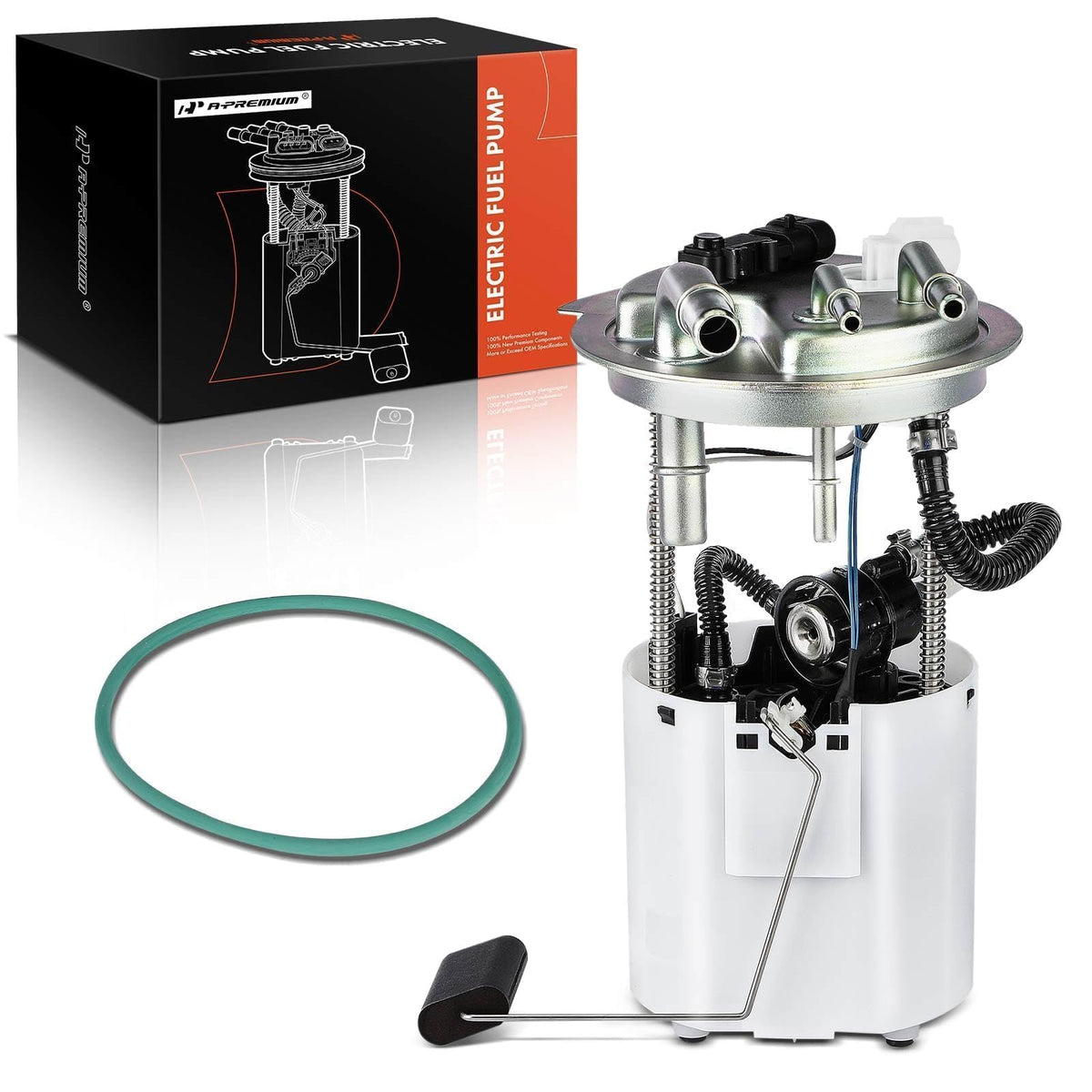 A-Premium front view assembly showing complete pump module and fit benefits