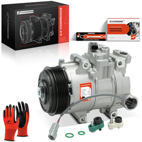 A-Premium front view complete assembly showing fit and quick replacement benefit