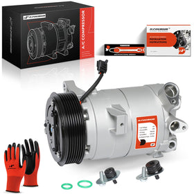 A-Premium front view of complete compressor showing reliable replacement benefits