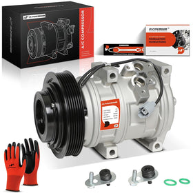 A-Premium front view compressor showing exact bolt-in fit and reliable replacement