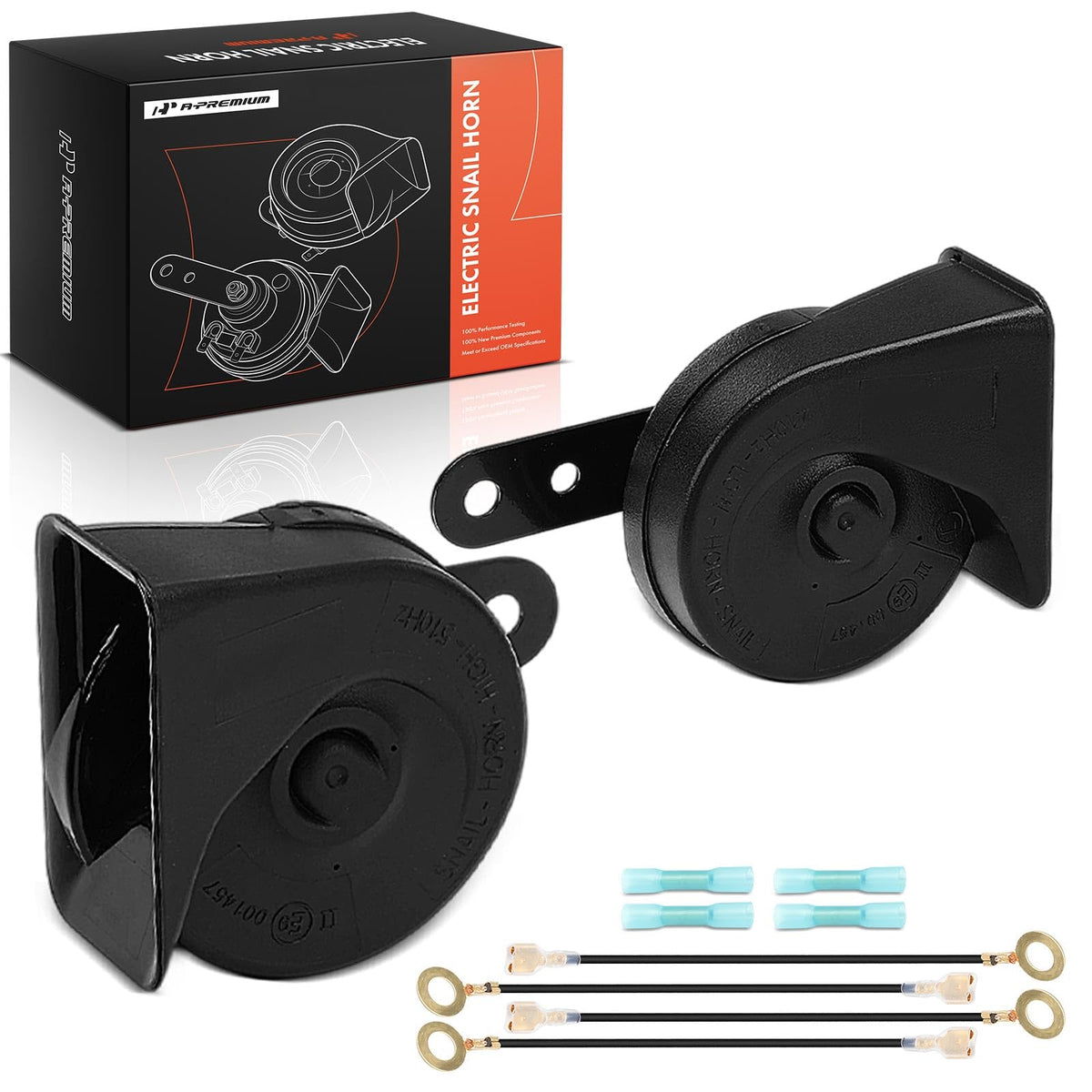 A-Premium front view horn showing compact design and easy fit