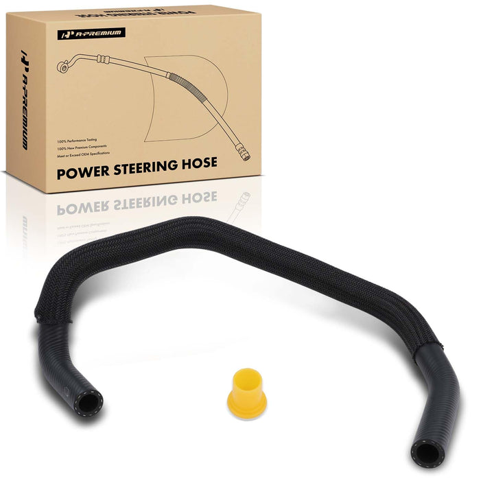 A-Premium front view of hose assembly showing full shape and fitment benefit