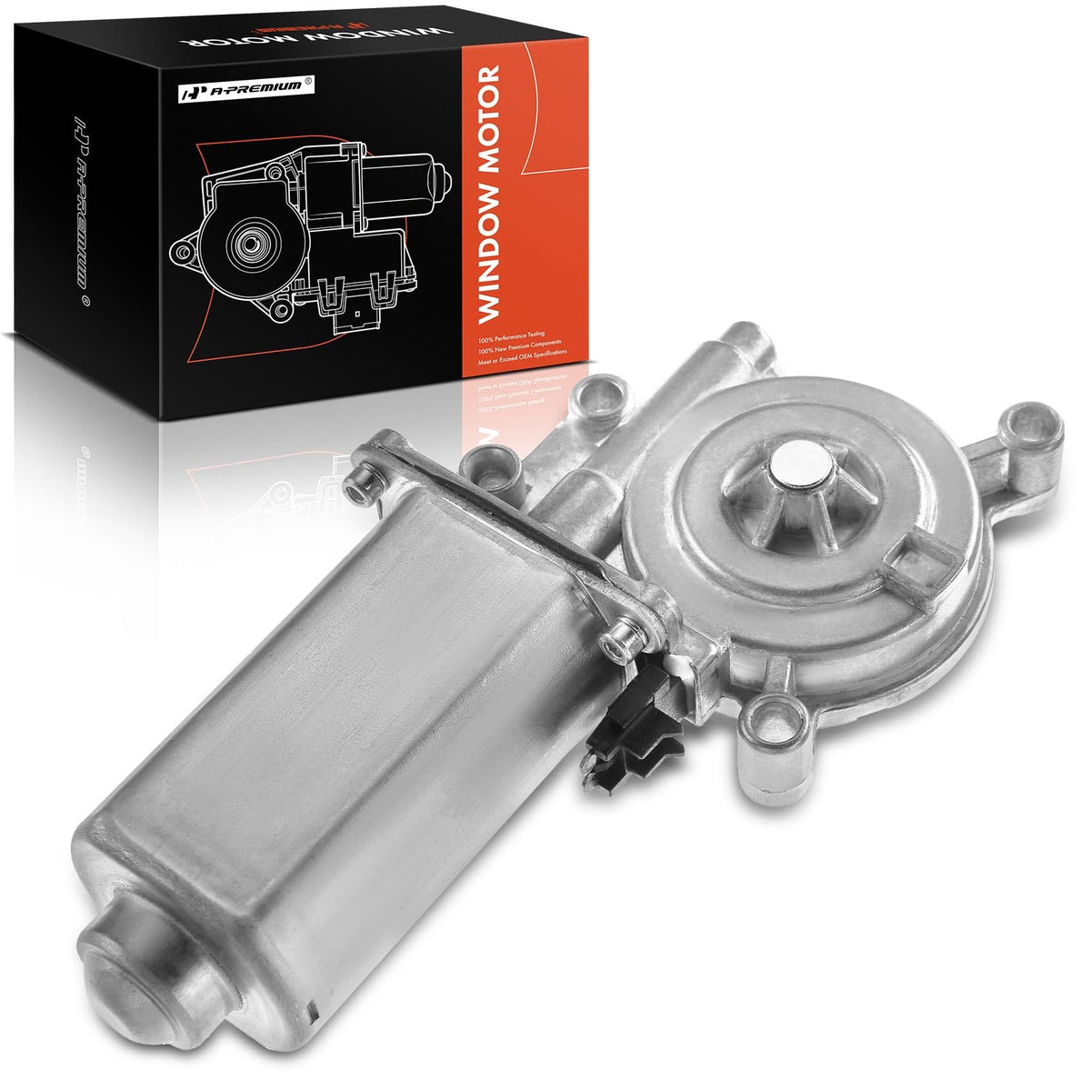 A-Premium front view motor showing fit and durable housing benefit