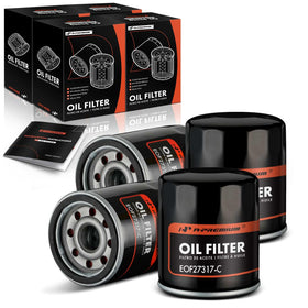 A-Premium front view of filter pack showing cans and branding for easy identification and value