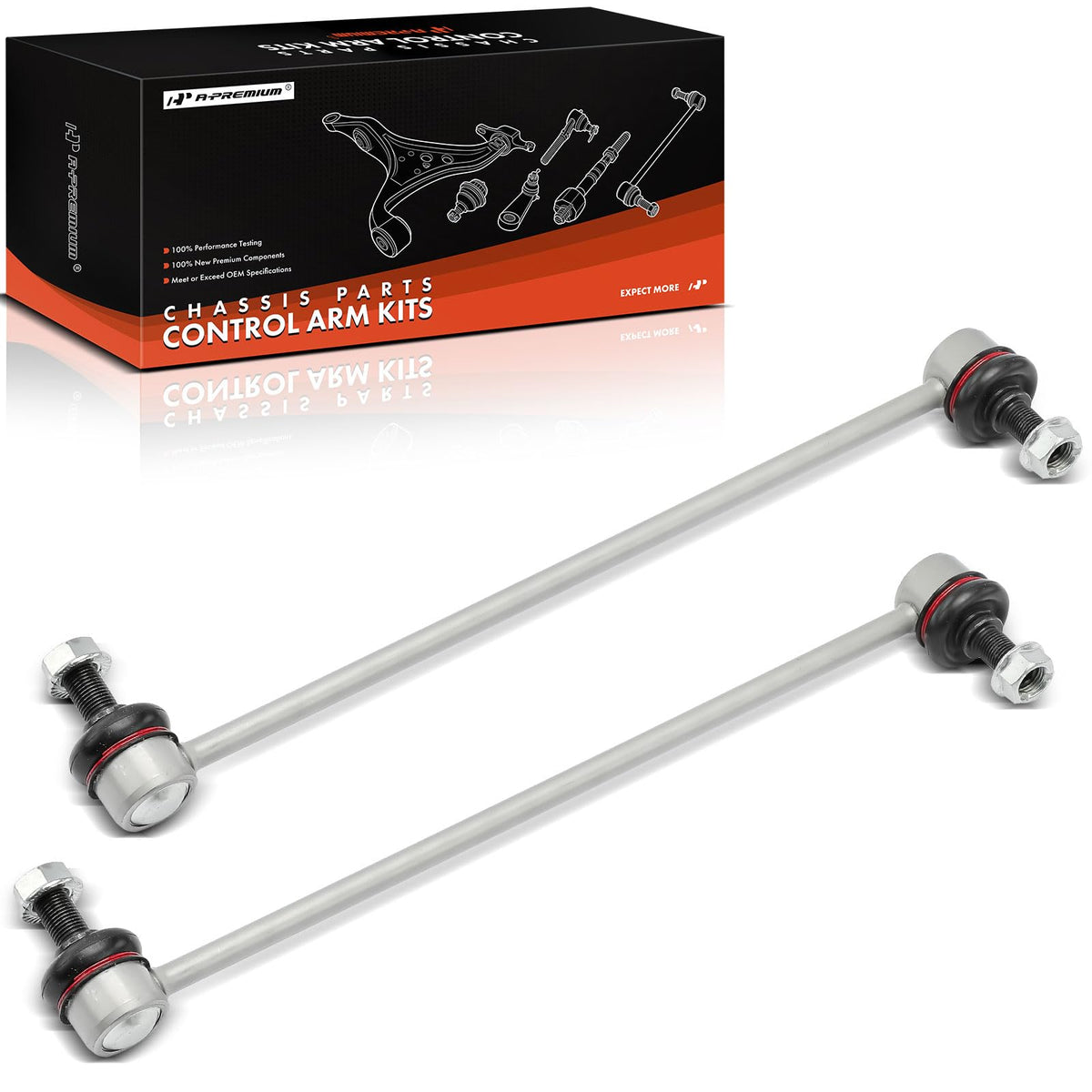 A-Premium front view showing packaging and ready-to-install link for quick replacement