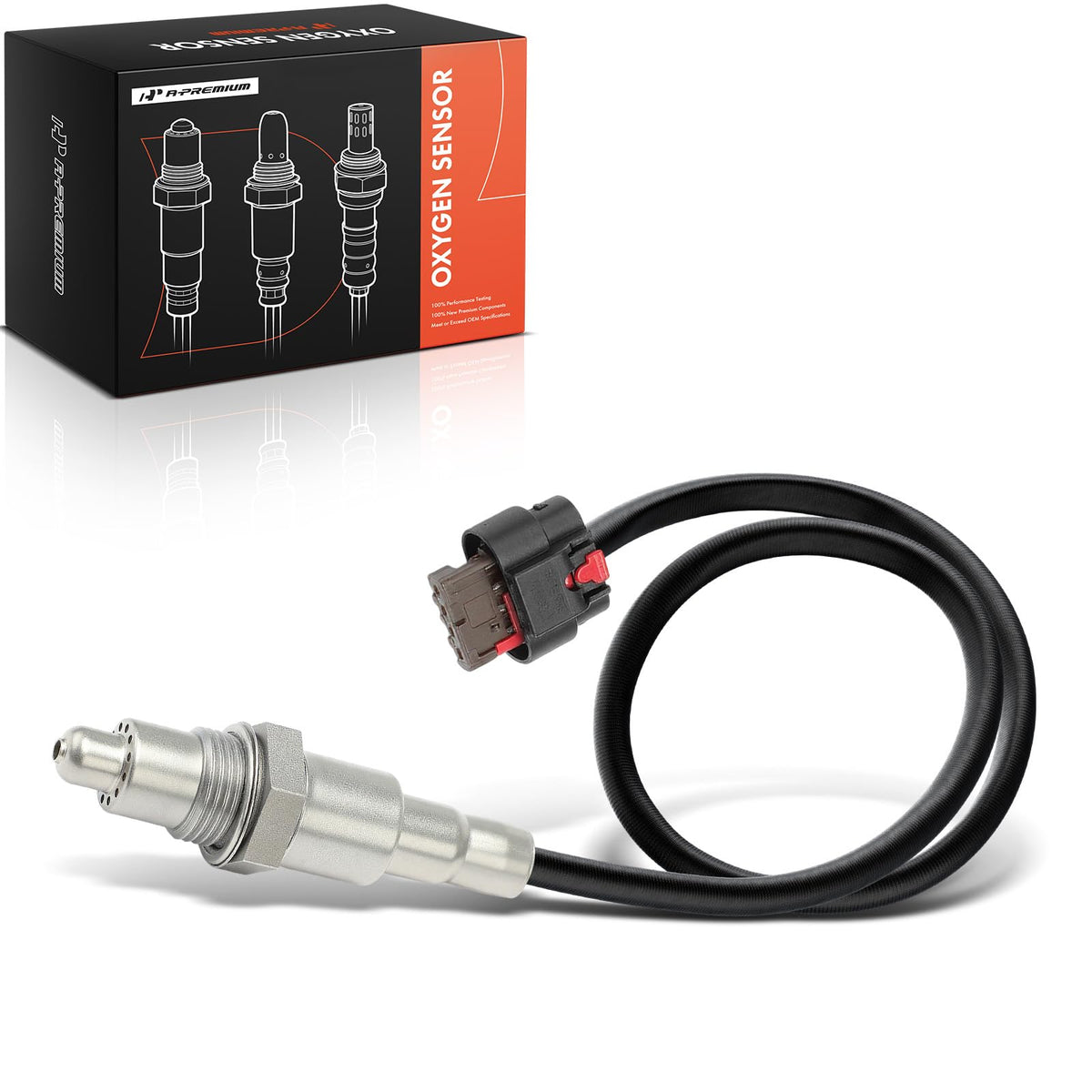 A-Premium front view packaging showing boxed sensor and reference numbers for easy selection