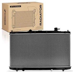 A-Premium front view radiator assembly showing fit and protection benefit