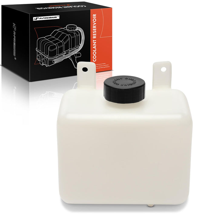 A-Premium front view of reservoir bottle showing compact design and reliable recovery