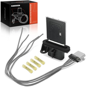 A-Premium front view of resistor showing shape and mounting benefits