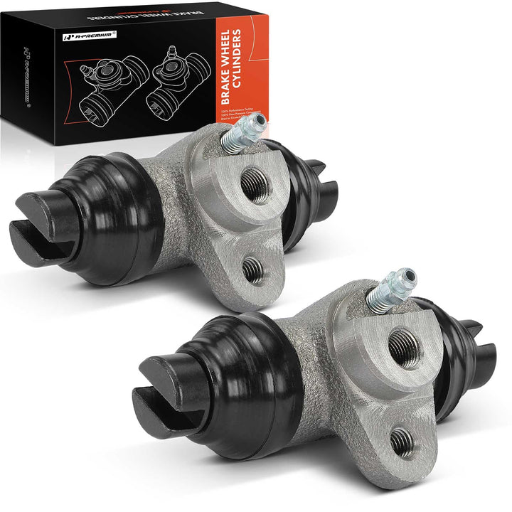 A-Premium front view wheel cylinder showing casting and ports for reliable replacement