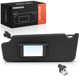 A-Premium front visor showing full coverage and effective glare reduction