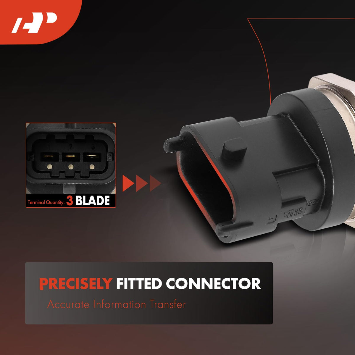 A-Premium sensor beside ruler showing compact size and easy handling benefit