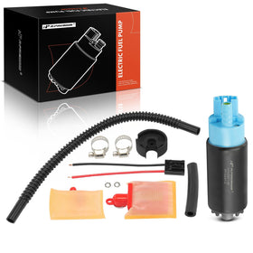 A-Premium fuel pump front view showing compact design and reliable fit