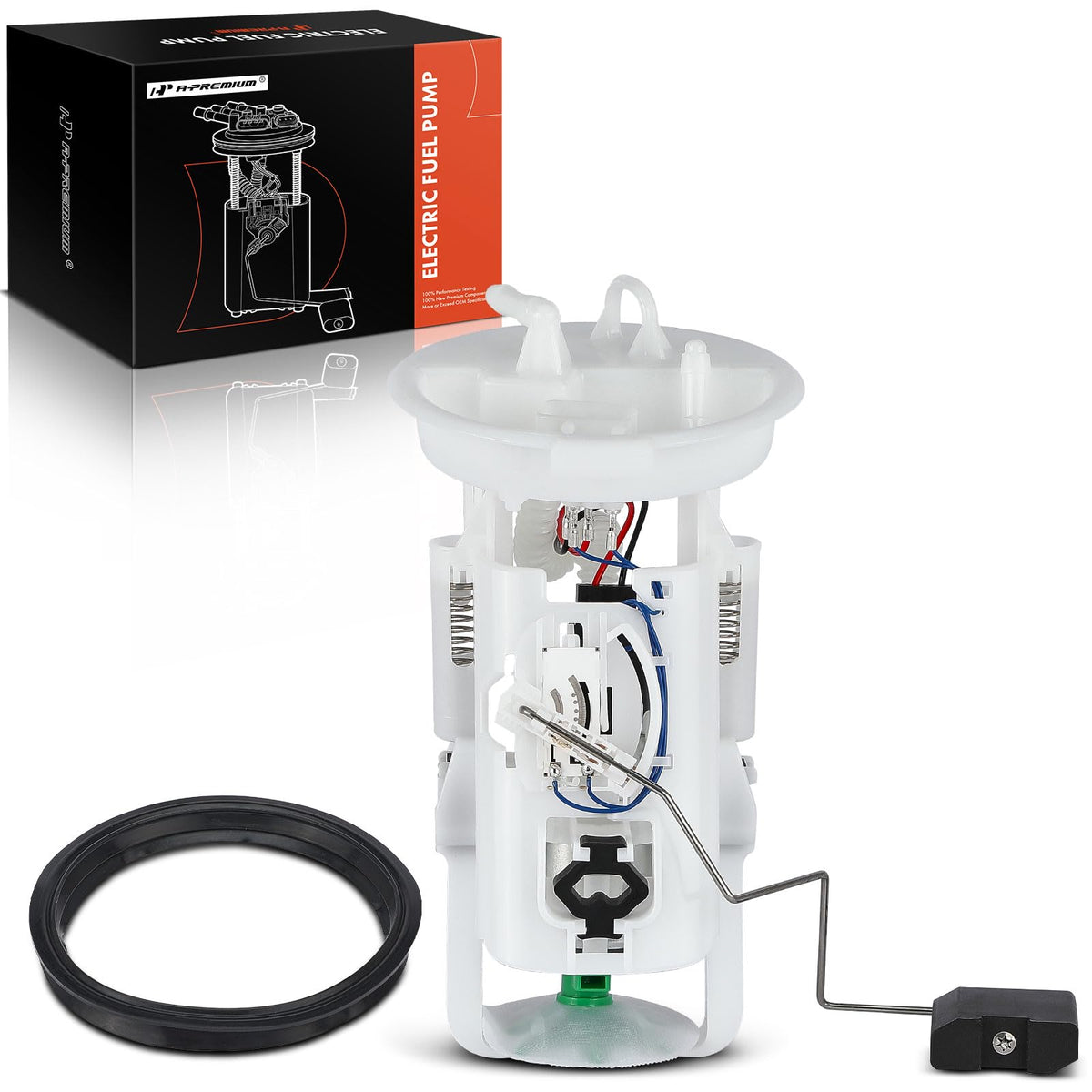 A-Premium front view of fuel pump module showing compact assembly and reliable fit